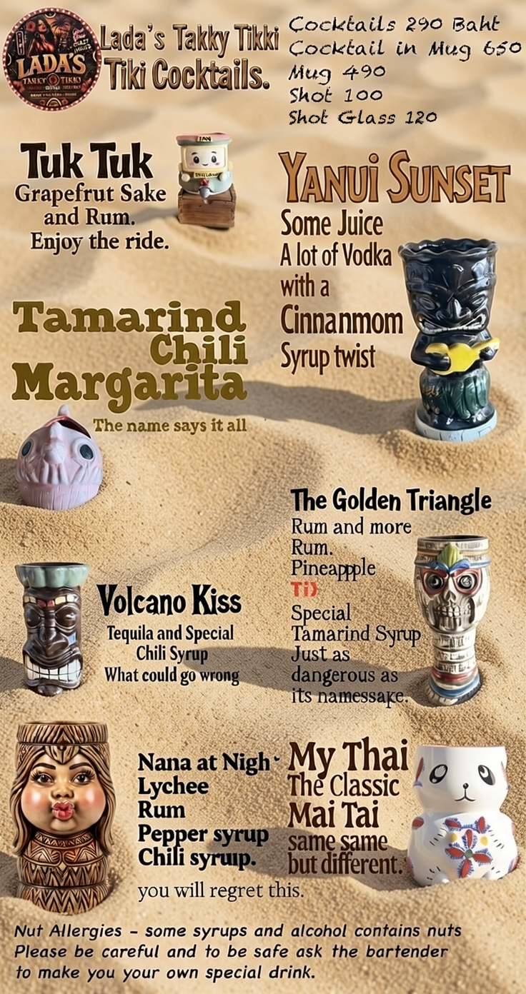 Special Tiki Cocktails